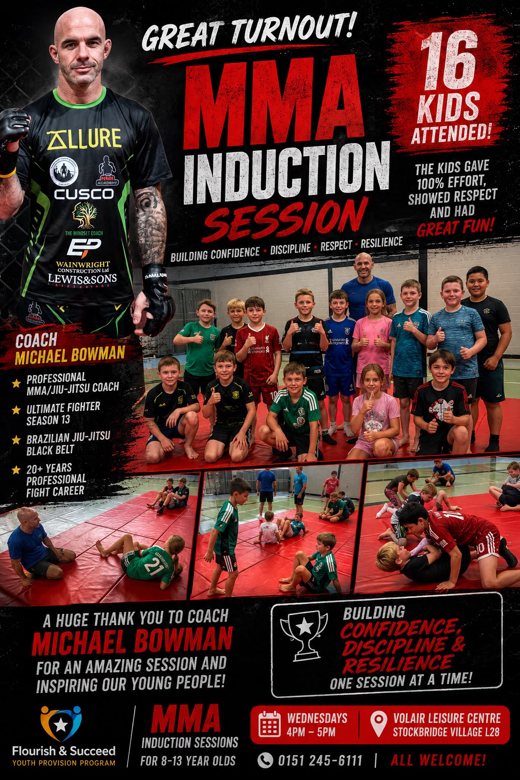 Free Children’s MMA Induction Sessions
